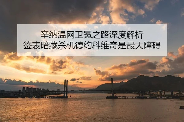 辛纳温网卫冕之路深度解析 签表暗藏杀机德约科维奇是最大障碍